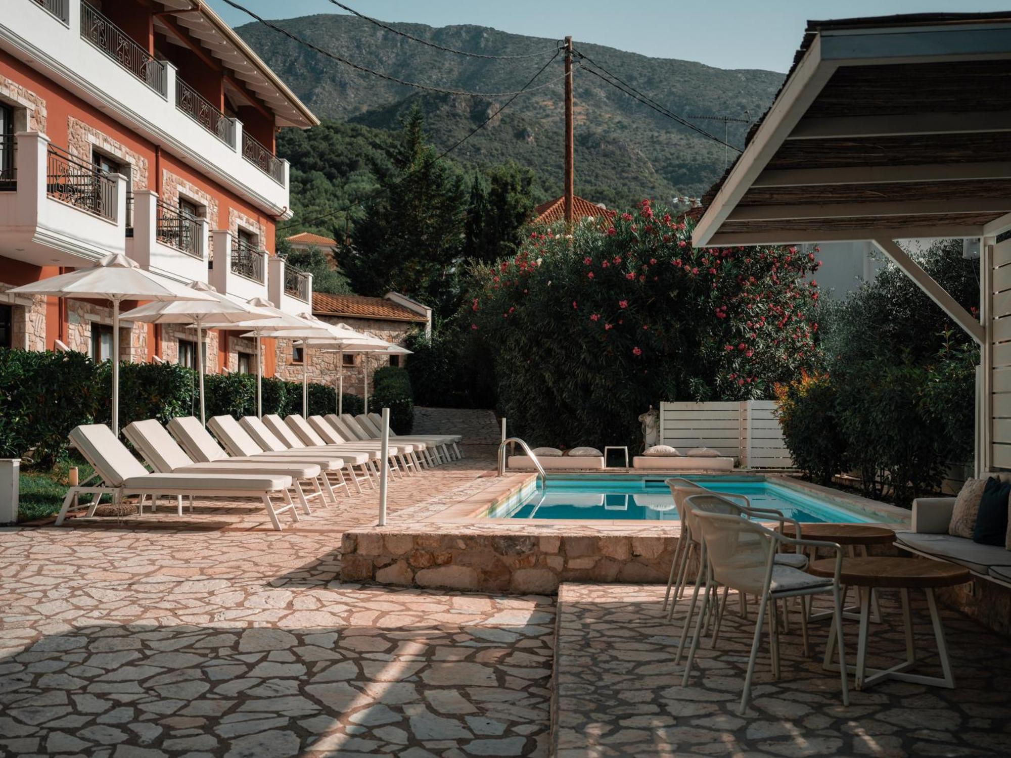 Dracos Hotel Парга Экстерьер фото