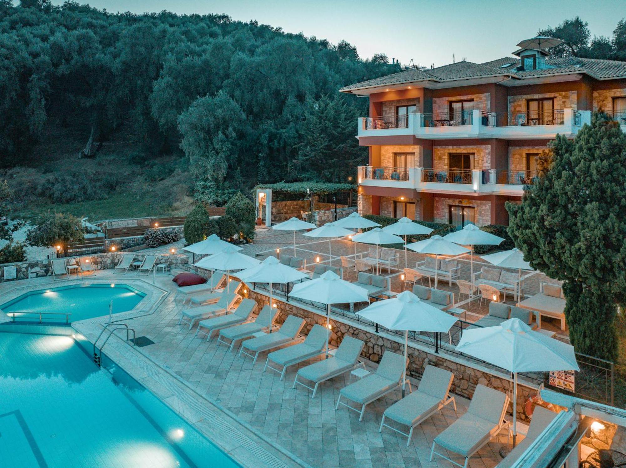 Dracos Hotel Парга Экстерьер фото