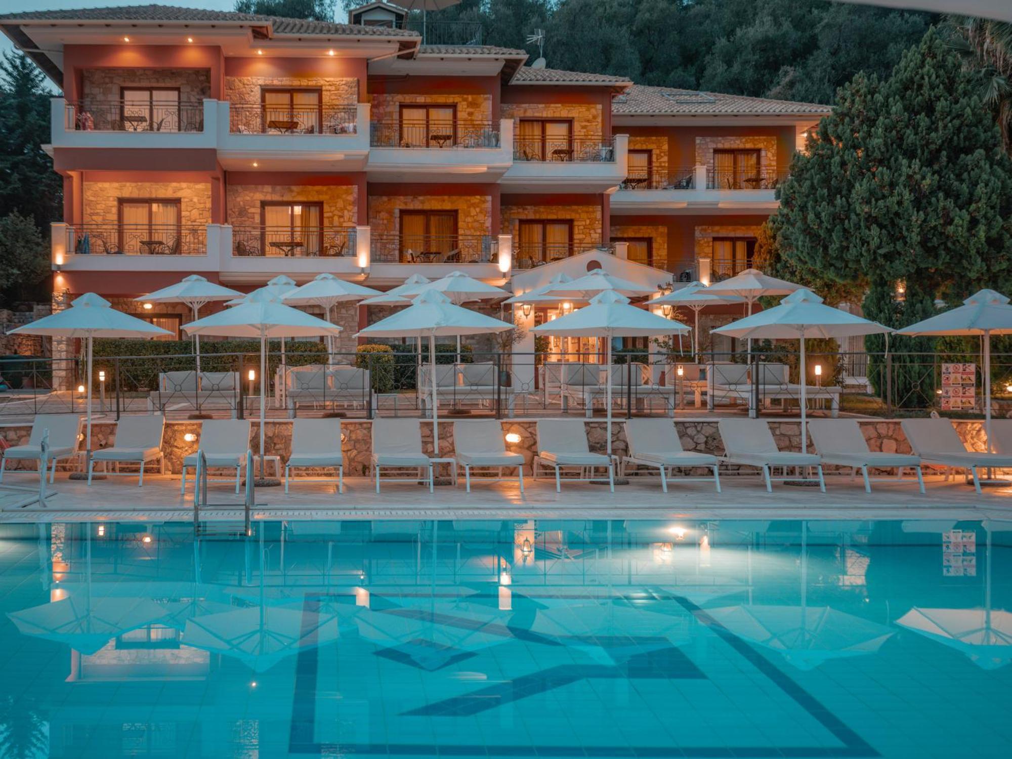 Dracos Hotel Парга Экстерьер фото