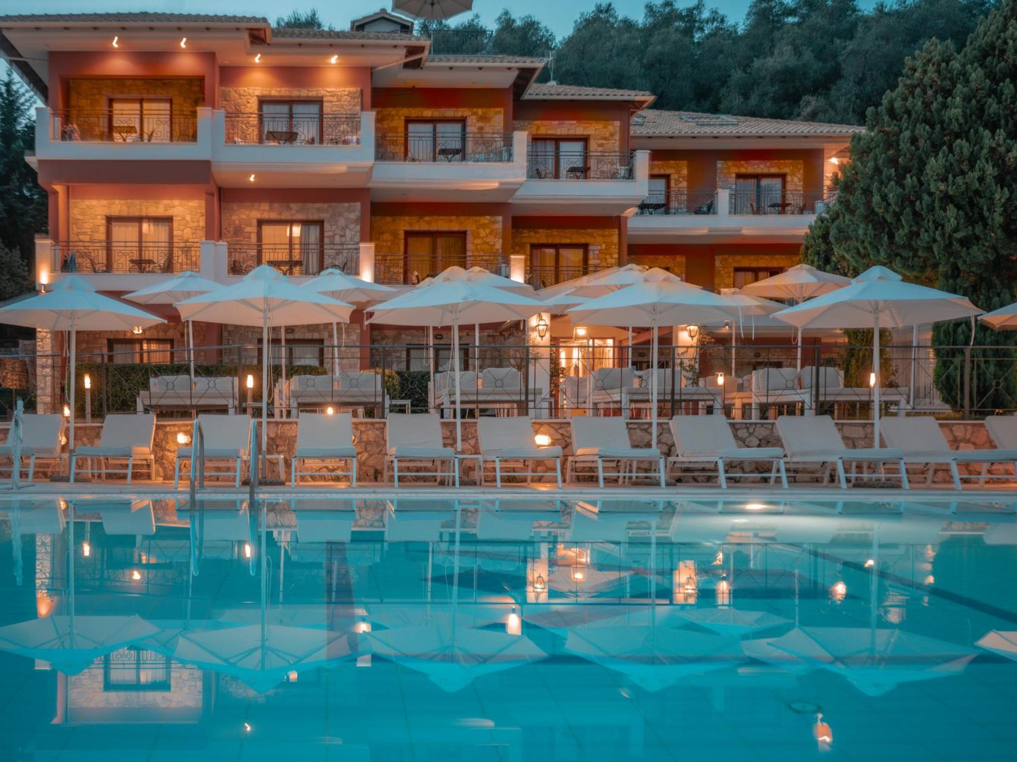 Dracos Hotel Парга Экстерьер фото