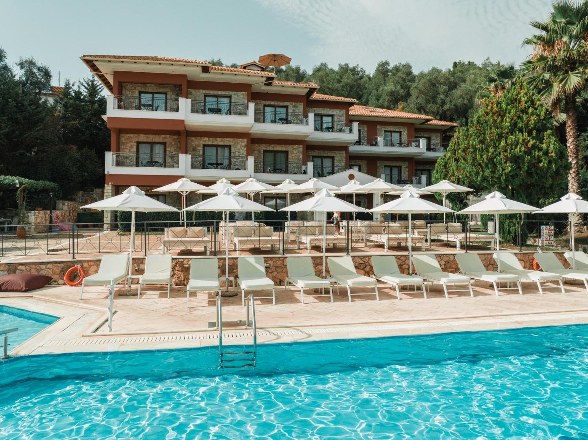 Dracos Hotel Парга Экстерьер фото